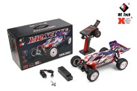 WLtoys mobil Remote Control 4WD, hadiah mainan Remote Control Drift Off-Road listrik tanpa sikat kecepatan tinggi mobil balap profesional 124008 60km/jam 3S