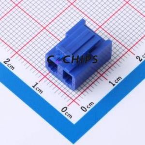 NVR-02-E Housing (Wire-to-Board / Wire-to-Wire) P=5mm Connector ( Jack Structure: 1x2P )( Pitch: 5mm )( Reference Series: NV ) - Product Image 1