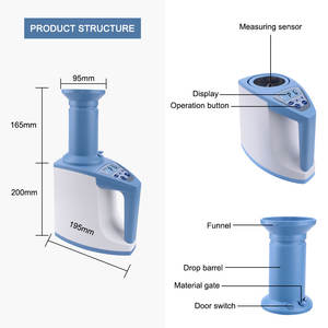 Pirinç mısır buğday soya fıstık ve daha fazlası için dijital tahıl nem ölçer taşınabilir tahıl analizörü - Product Image 4