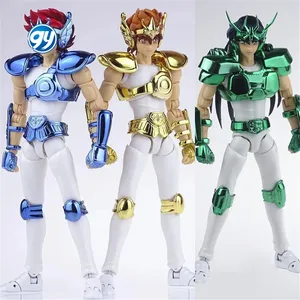 Knights of The Zodiac boneka Action Figure Model dalam stok MMD Saint Seiya kain mitos Pegasus Dragon Shiryu komik versi perunggu