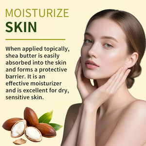 Manteca de Karité Pura, Natural, Cruda y Sin Refinar, Prensada <span class=keywords><strong>en</strong></span> Frío, de Marca Privada, para Hidratar la Piel del Cuerpo y Retener la Humedad, Crema para una Piel Saludable - Product Image 5