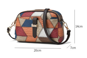 Tas tangan kulit Pu wanita, tas bahu wanita desainer mewah terbaru mode trendi tas kulit Pu kualitas tinggi ukuran besar terbaru 2024 - Product Image 2