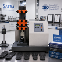 Testeur de flexion De Mattia pour caoutchouc et cuir, machine d'essai de résistance aux fissures ISO 20344 BS ISO 2023