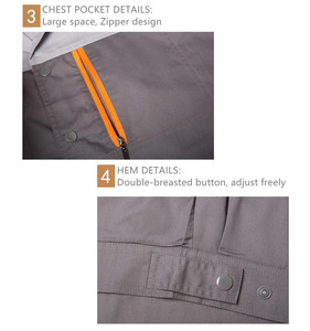 Livraison rapide en stock, ensembles de vêtements de travail pour hommes et femmes, mode estivale, coton et polyester, logistique d'usine, <span class=keywords><strong>garage</strong></span> - Product Image 3