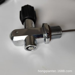 Válvula Profesional para Buceo, 250 bar, Alta Presión, 3/4NPSM, Válvula de Cabeza de Botella para Tanque de Aire - Product Image 3