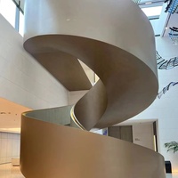 VIKO 2024 Escalier circulaire à la mode et luxueux Pierre naturelle Foshan