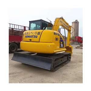 Excavadora Komatsu Pc70 Usada en Excelentes Condiciones, Miniexcavadora Hidráulica Komatsu Pc 70 en Venta - Product Image 6