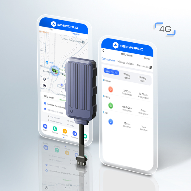 Micro GPS Fleet Tracking System Programmable with Waterproof Function GSM Antenna and Sim Card Slot PC & Android App View