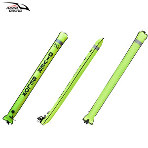 KEEP DIVING Bouée de sécurité gonflable en fibre de carbone Elephant Pull SMB 979 1.2m 1.5m 1.8m Imprimée sur une face avec dégonflage rapide - Product Image 3