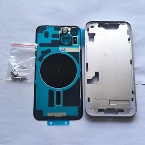 Carcasa Trasera para iPhone 14 14 Pro Max, Cubierta de Vidrio, Chasis con Lente de Cámara, Botones de Encendido y Volumen, Repuesto Flexible - Product Image 3