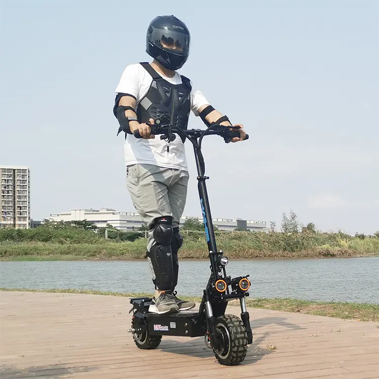 Maike-patinete eléctrico todoterreno Mk8 de 11 pulgadas, 3200w, 100kms, motorizado