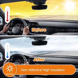 80% VLT Blue Nano Ceramic Car <span class=keywords><strong>Front</strong></span> <span class=keywords><strong>Window</strong></span> Film 2Mil 3mil 4mil 8mil 99% Anti UV Aislamiento térmico Bloqueador solar Tinte de ventana solar - Product Image 5