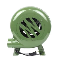 Ventilateur souffleur électrique en PVC résistant à la chaleur 30/40/60/80W, ventilateur de barbecue AC/DC 12V, mini souffleur pour forge de blacksmith, adaptateur de vitesse
