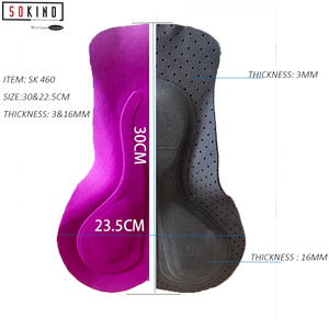 Cuissardes de cyclisme confortables pour femmes, idéales pour les longues séances de vélo, avec bretelles personnalisées et coussinets en mousse respirante - Product Image 4