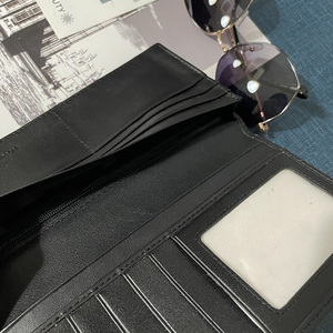 <span class=keywords><strong>Portafoglio</strong></span> Lungo da <span class=keywords><strong>Uomo</strong></span> Hautton MAY in Vera Pelle Cerata con <span class=keywords><strong>Cerniera</strong></span>, Porta Carte di Credito e Organizer da Viaggio - Product Image 6