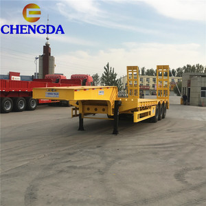 कारखाने की कीमत 3 एक्सल खुदाई वाले वितरण लोबड अर्ध ट्रेलर कम बिस्तर ट्रेलर कम बिस्तर ट्रेलर कम लोडर - Product Image 6