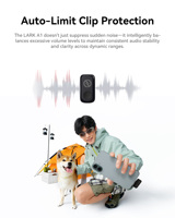 Micrófono Inalámbrico Hollyland LARK A1 Solo Omnidireccional USB Tipo-C para iPhone, YouTube, TikTok, Vlogging, Cancelación de Ruido
