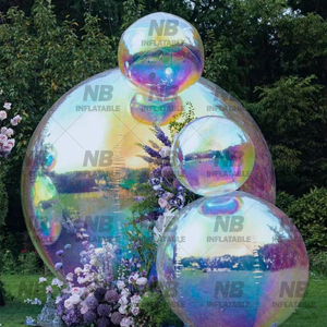 Hanging Floating Discount Oversized Spheres Decorations Inflatable Ceiling Inflatables Balloon Outdoor Ornaments Mirrior <b>Ball</b> Sp - Product Image 3