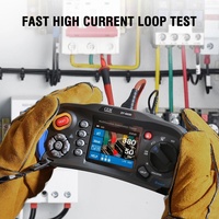 DT-6650 Multifunction Installation Tester Used Insulation & Earth Resistance Loop Measuring & Analysing Instruments