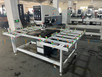 Machine de perçage automatique CNC pour verre à tête unique, pour découpe et perçage de trous dans les tables en verre