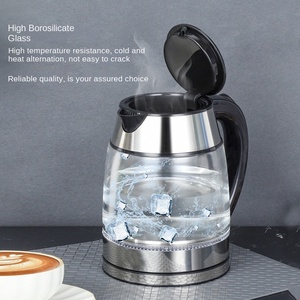 Bouilloire Électrique Sans Fil en Acier Inoxydable 1,2 L 1200 W à Arrêt Automatique, Classe Énergétique A, Appareils Électroménagers – Vente en Gros Usine - Product Image 1