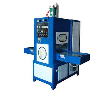 Machine de gaufrage haute fréquence pour semelles de chaussures, machine de soudage semi-automatique pour la reliure des couvertures - Product Image 1