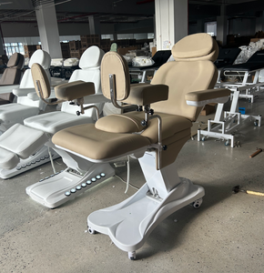 Chaise d'examen médical électrique pour accouchement, opérations hospitalières, gynécologie, thérapie et physiothérapie - Product Image 5