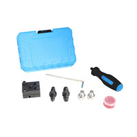 Kit de réparation de ligne de frein à double évasement 3/16 pouces et 1/4 pouces SAE Double évasement 4.75mm et 6.35mm