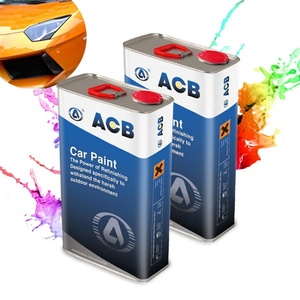 Peinture automobile ACB 1K, couche de base argentée, pour réparation de carrosserie, excellent rapport qualité-prix, revêtement et peinture - Product Image 1