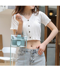 Jianghu Original Manufacturer PVC Transparent <b>Clear</b> Handbags <b>Bag</b> Crossbody <b>Clear</b> Pouch Shoulder <b>Bag</b> for Women - Product Image 4