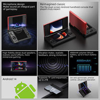 Console de jeu portable Anbernic RG DS, double écran tactile de 4 pouces, Android 14, machine de jeu, 4000 mAh, lecteur de jeux vidéo rétro AI