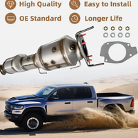 Convertisseur catalytique avant DPF pour Dodge Ram 2500 3500 6.7L Cummins Diesel 2018-2024, montage direct, 68296341AE 68448555AA Euro 6