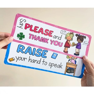 Schede delle Regole per la Classe, Schede per la Prima Infanzia, Flashcard dei Mesi per Bacheca, Decorazione per Aula, Parole in Inglese - Product Image 5