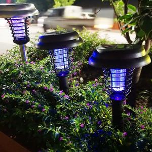 Lumière solaire de pelouse de LED de rendement élevé avec la lampe décorative puissante lampe solaire de massacre de moustique d'IP65 pour les espaces extérieurs de jardin - Product Image 4