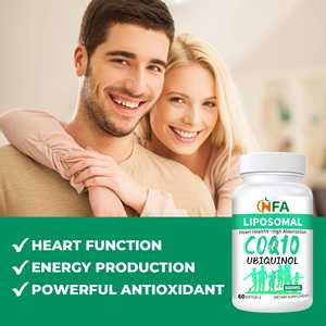 สารสกัดจาก Coq10โคเอนไซม์ Q10นิ่ม Q10อาหารเสริมระบบภูมิคุ้มกันที่มีประสิทธิภาพไลโปซอมอล COQ10 ubiquinol ซอฟต์เจลลดลง - Product Image 2