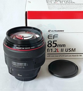 เลนส์กล้องดิจิตอล HFT Professional EF 85mm F/1.2L II USM สำหรับกล้องฟูลเฟรม ขายส่ง เลนส์ฟิกซ์สำหรับกล้องดิจิตอล - Product Image 1