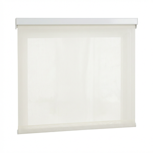 Stores à enroulement sans fil en polyester, modernes et personnalisables, occultants, pour chambre et bureau - Product Image 3