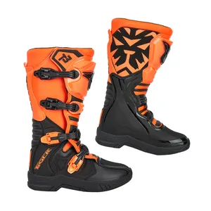 T3 new design off-road racing Boots motorcycle leather racing boots suit motorbike racing boots