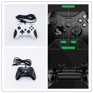 Nuevo Control Alámbrico para <span class=keywords><strong>Xbox</strong></span> One, Control Alámbrico para <span class=keywords><strong>XBOX</strong></span> One, Joystick Alámbrico, Control de Juego para PC, ¡Oferta! - Product Image 2