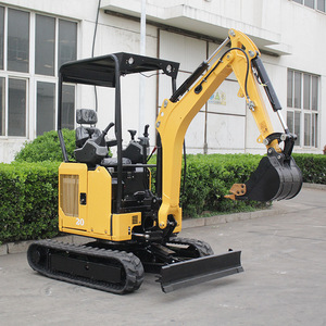 Miniexcavadora EZ-C20 tipo oruga con radio de giro corto para procesamiento de madera y reparación de carreteras - Product Image 1