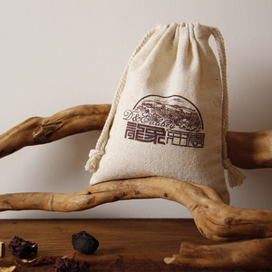 Bolsas Ecológicas Orgánicas al por Mayor, Bolsa de Pan de Lino y Algodón con Cordón, sin Estampado - Product Image 4