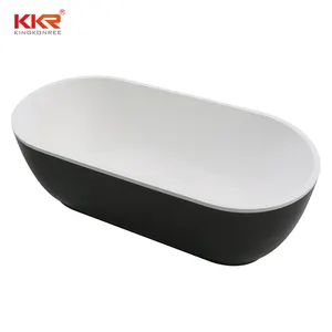 Luxury UPC Modern style Indoor solid surface acrylic freestanding bathtub soaking massage bath tub