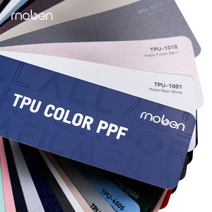 Moben sec/humide appliquer 1.52*15 m/rouleau Nano céramique couleur rose TPU PPF <span class=keywords><strong>Film</strong></span> de protection de peinture de carrosserie auto-cicatrisant - Product Image 5