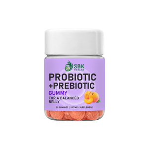 Best Selling Prebiotic Probiotics Gummies Total Carbohydrate Maintain Healthy Gut Function Absorption Function Support Immune - Product Image 1
