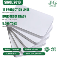 Tablero de Espuma de PVC Blanco Jianguan, Superficie Coextruida Personalizada para Muebles, Paneles de Pared, Suministro de Fábrica OEM ODM