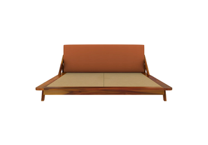 Lits plateforme Jodhpuri Woods PYAl avec structure en bois de sheesham massif, design moderne élégant, cadre durable et style raffiné - Product Image 4