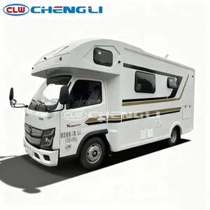 รถตู้แคมป์เปอร์ FOTON 4x2 แบบขยายได้ - พื้นที่อยู่อาศัยเพิ่มเติมและครัวพร้อมอุปกรณ์ครบครัน - Product Image 1