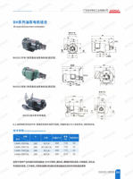 Pompe à huile de lubrification électro-hydraulique BH, pompe cycloïdale BH202, pompe à huile de moteur triangulaire, pompe à huile pour engrenages 380V
