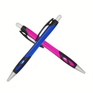 Venta al por Mayor de Bolígrafos de Plástico de 1.0 mm con Logotipo Personalizado, Agarre de Goma, Colores Surtidos, Papelería de Lujo - Product Image 4