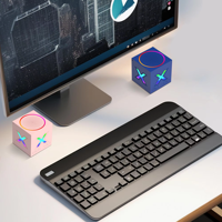 Vente en gros pas cher X1 Mini haut-parleur de bureau portable 360 son surround panoramique 5W sortie sans fil produits bon marché Gadgets uniques
